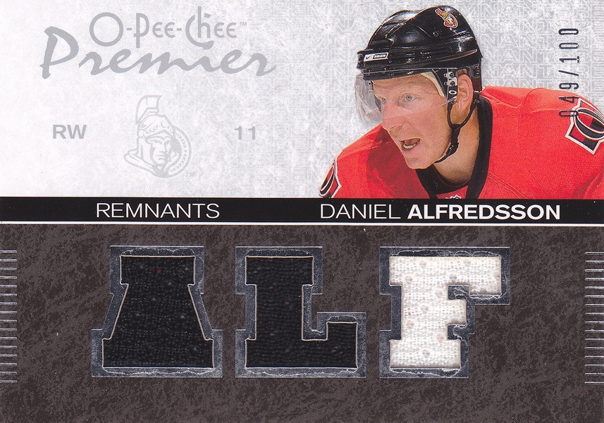 Hockey card Daniel Alfredsson
