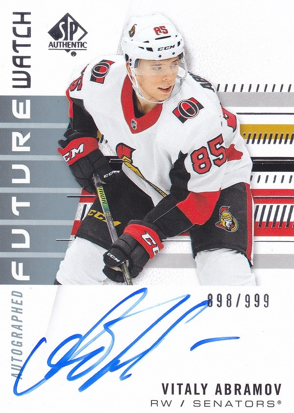 Hockey card Vitaly Abramov 180