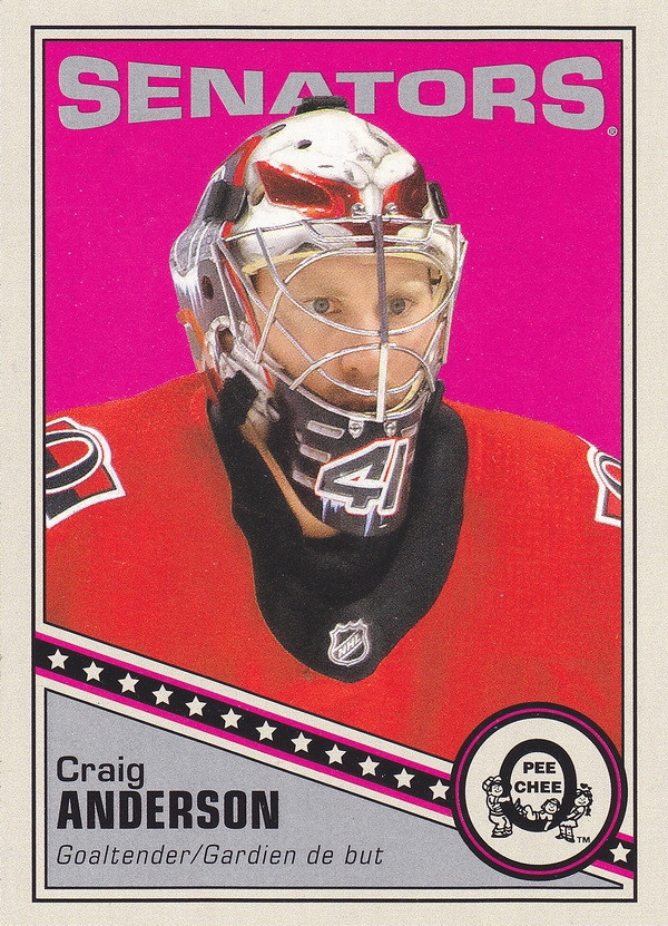 Hockey card Craig Anderon