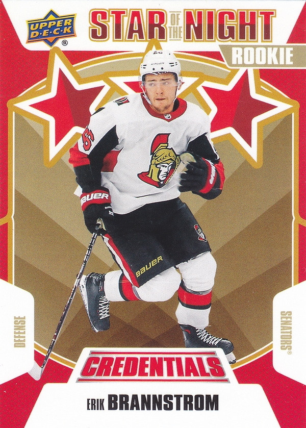 Hockey card Erik Brannstrom