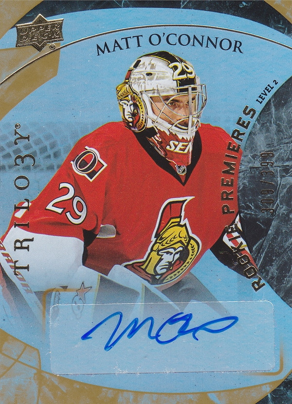 Hockey card Matt O´Connor