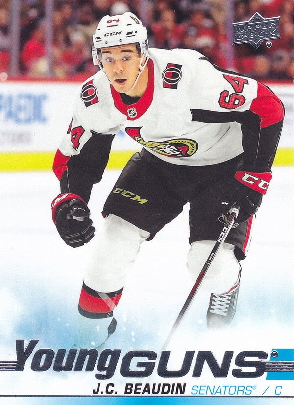 Hockey card J. C. Beaudin