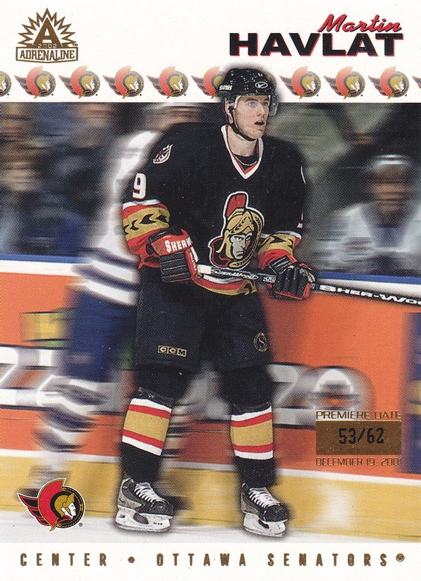 Hockey card Martin Havlat