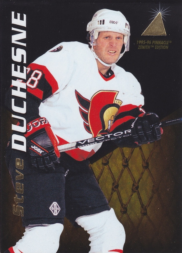 Hockey card Steve Duchesne