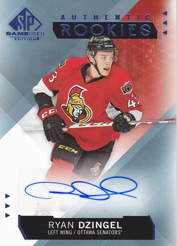 Hockey card Ryan Dzingel