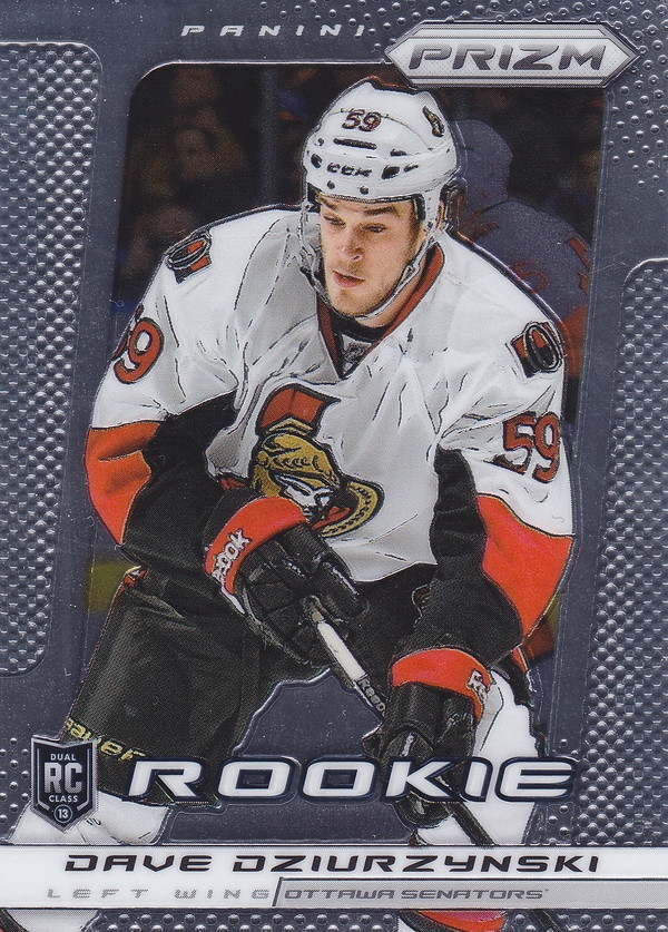 Hockey card Dave Dziurzynski
