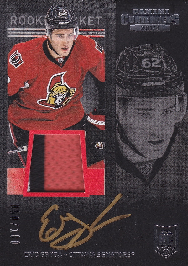 Hockey card Eric Gryba