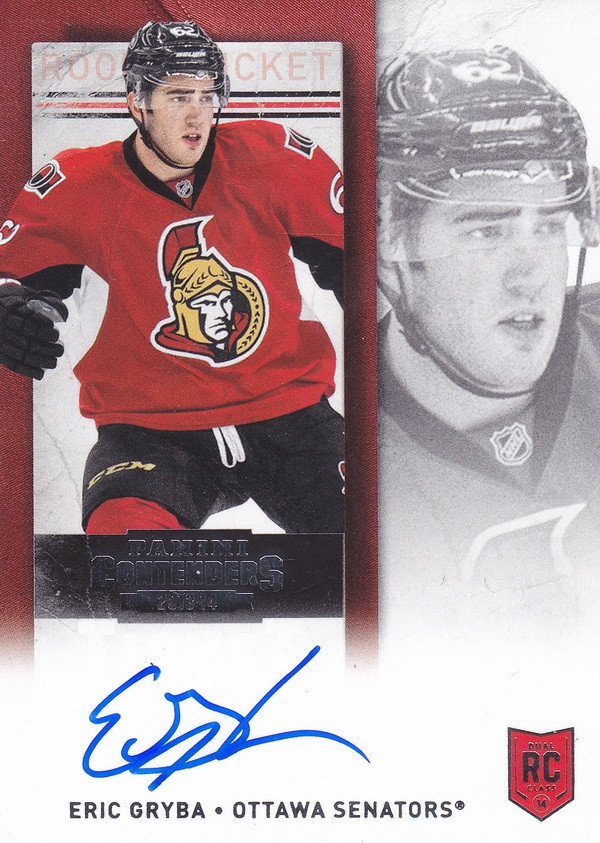 Hockey card Eric Gryba