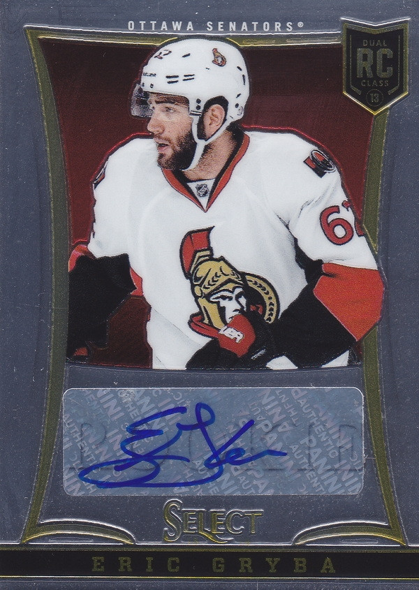 Hockey card Eric Gryba