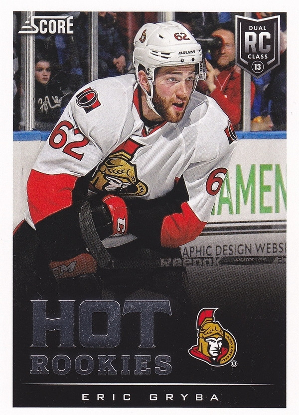 Hockey card Eric Gryba