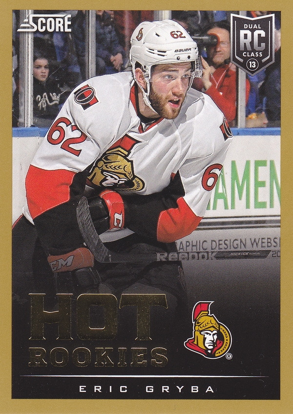 Hockey card Eric Gryba