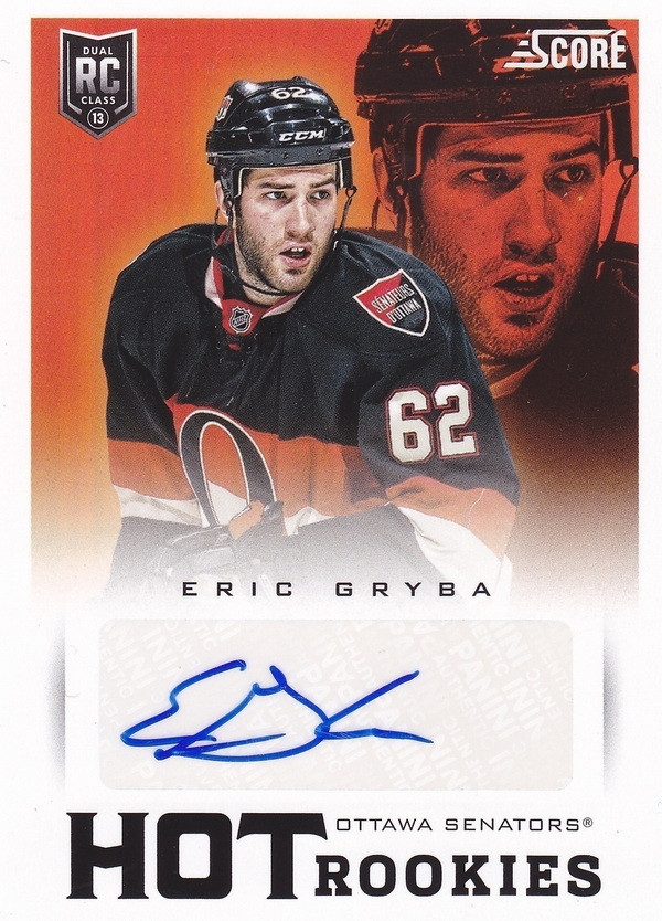 Hockey card Eric Gryba
