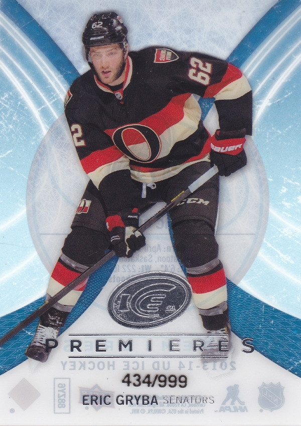 Hockey card Eric Gryba