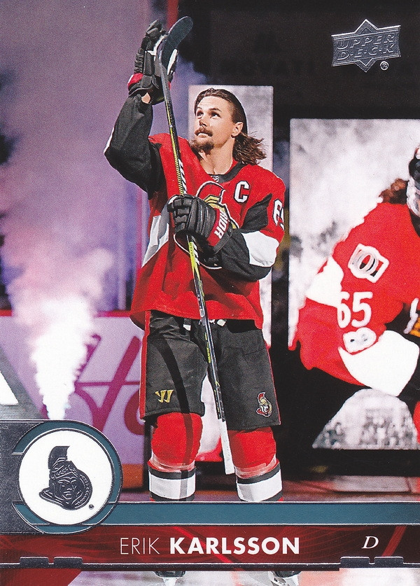 Hockey card Erik Karlsson