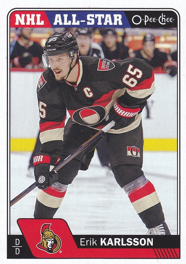Hockey card Erik Karlsson