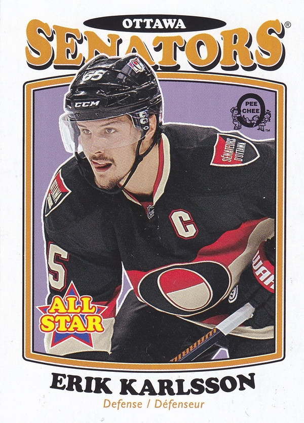 Hockey card Erik Karlsson