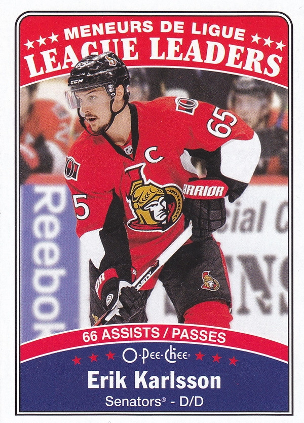Hockey card Erik Karlsson