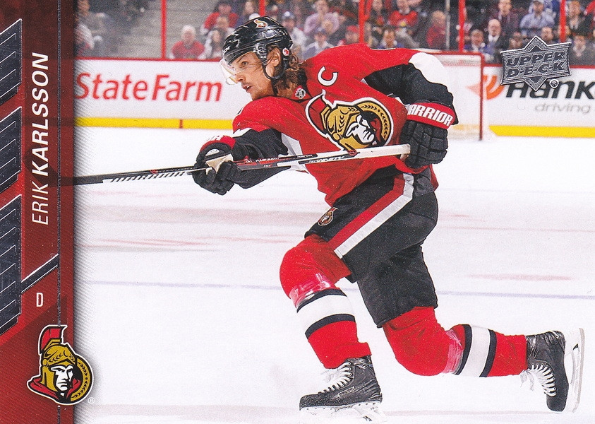 Hockey card Erik Karlsson