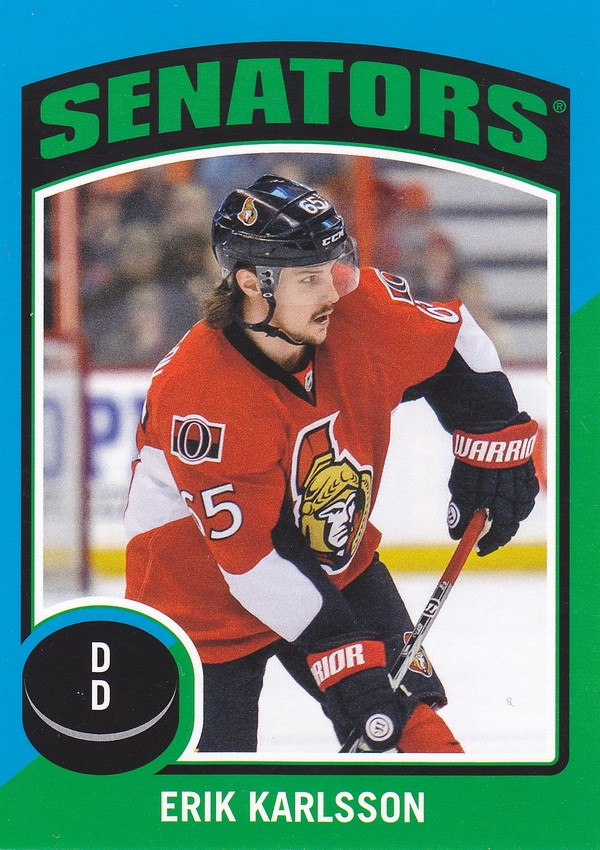 Hockey card Erik Karlsson