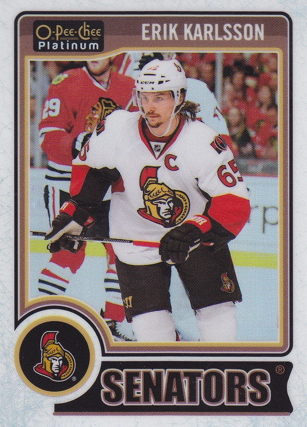 Hockey card Erik Karlsson