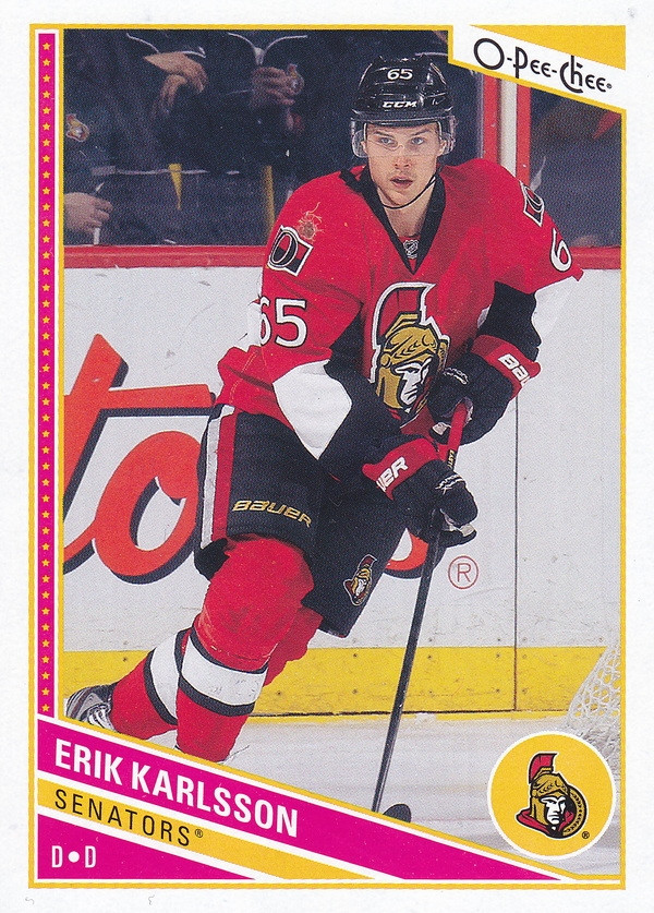 Hockey card Erik Karlsson
