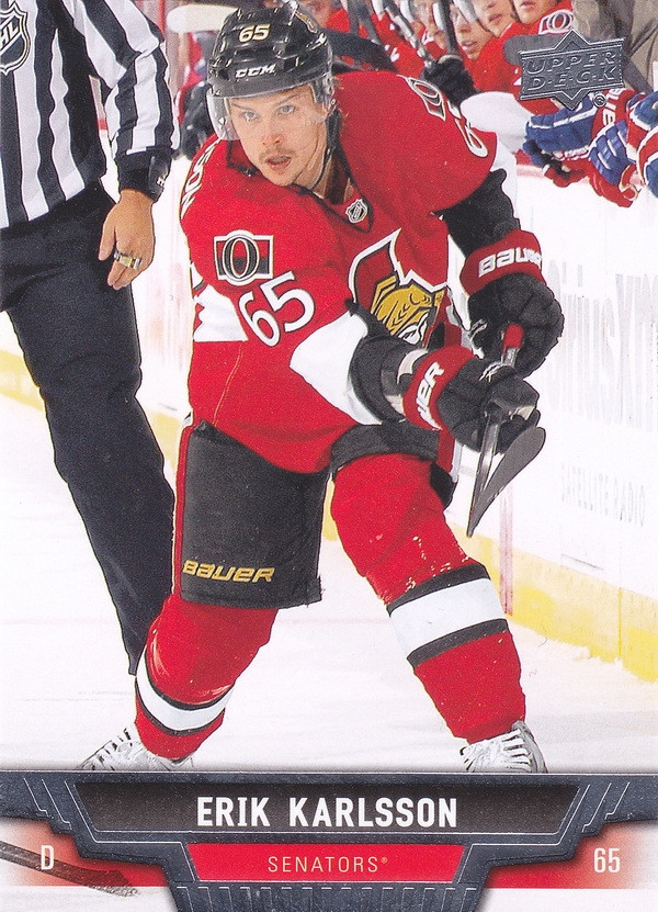 Hockey card Erik Karlsson