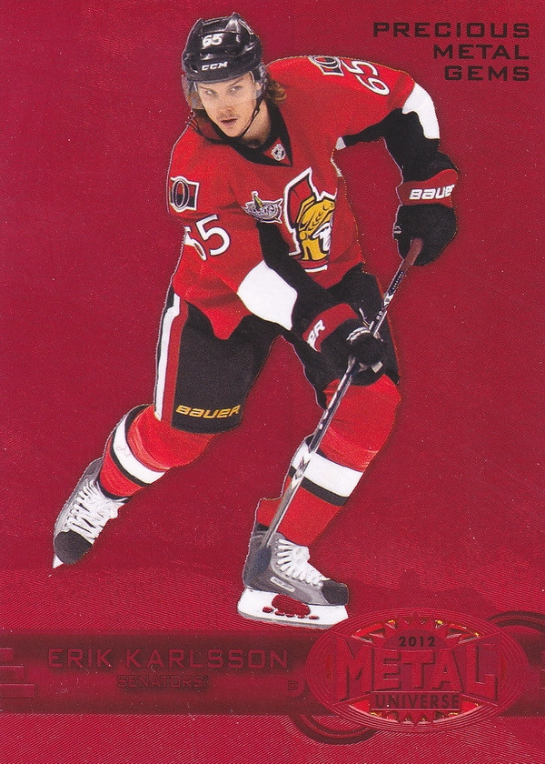 Hockey card Erik Karlsson