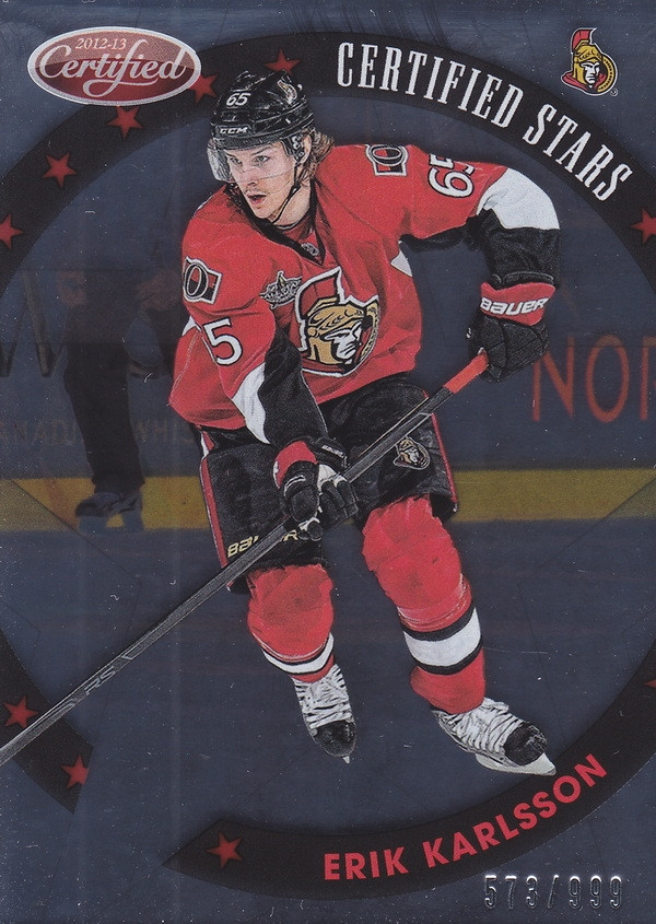 Hockey card Erik Karlsson