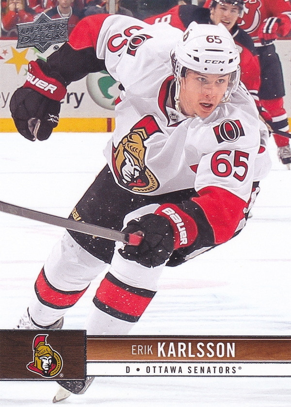 Hockey card Erik Karlsson