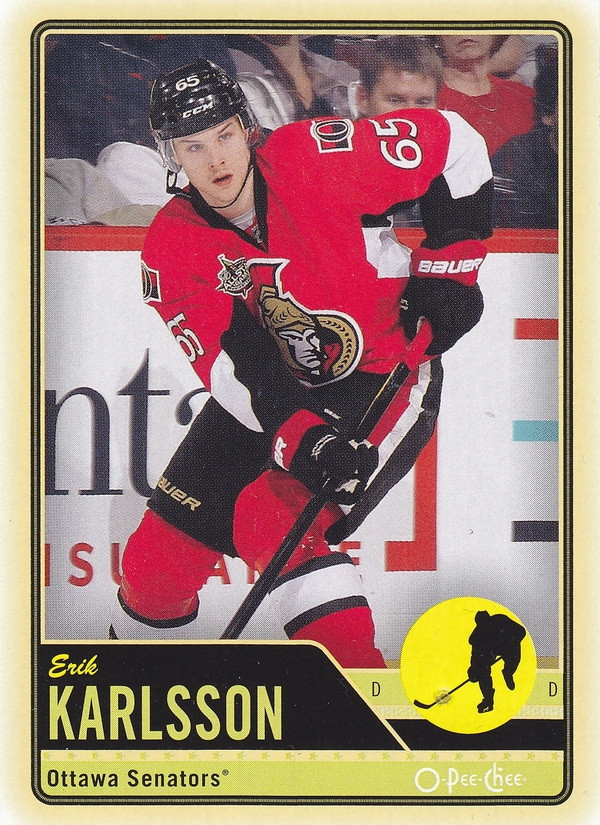 Hockey card Erik Karlsson