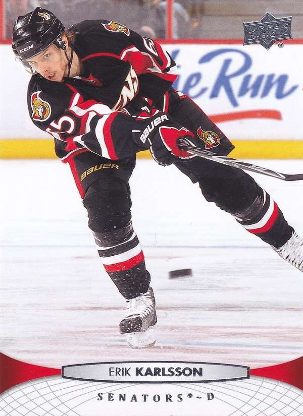 Hockey card Erik Karlsson