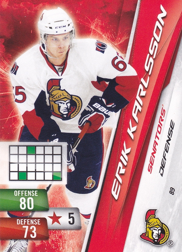 Hockey card Erik Karlsson