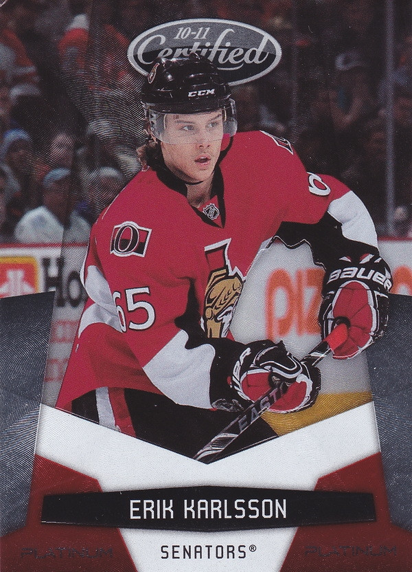 Hockey card Erik Karlsson