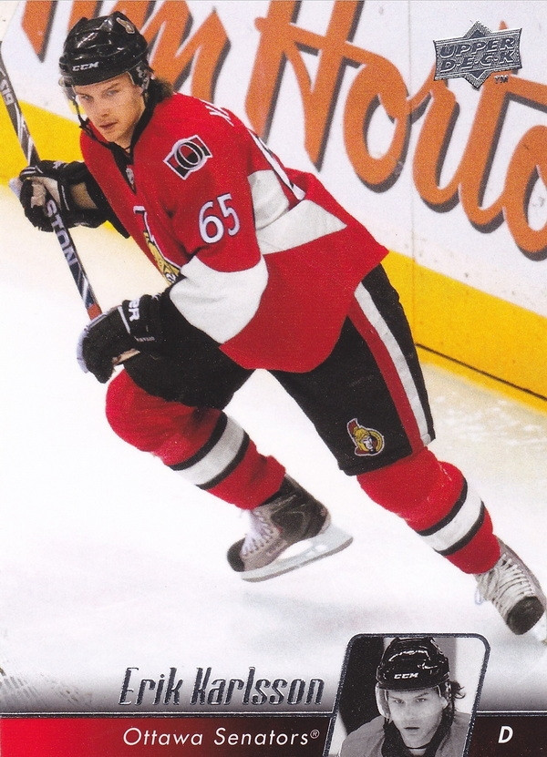 Hockey card Erik Karlsson