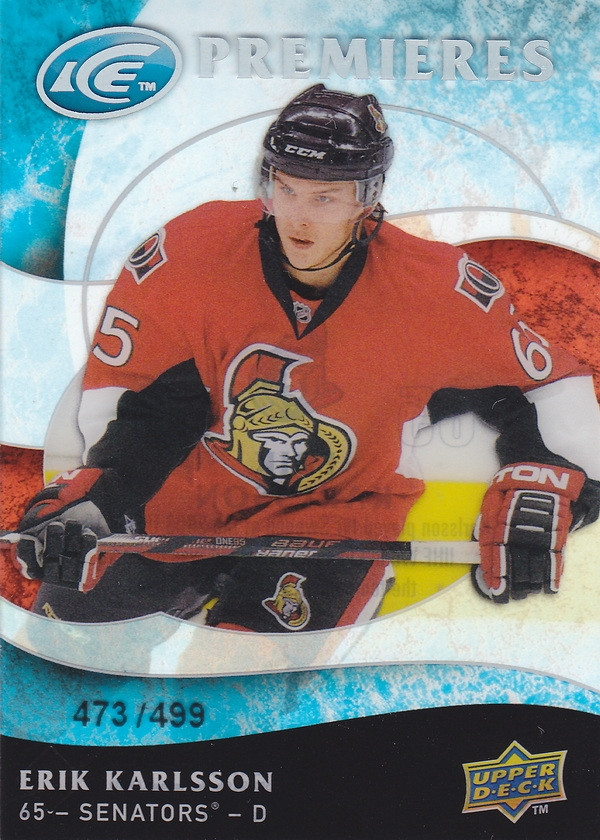 Hockey card Erik Karlsson