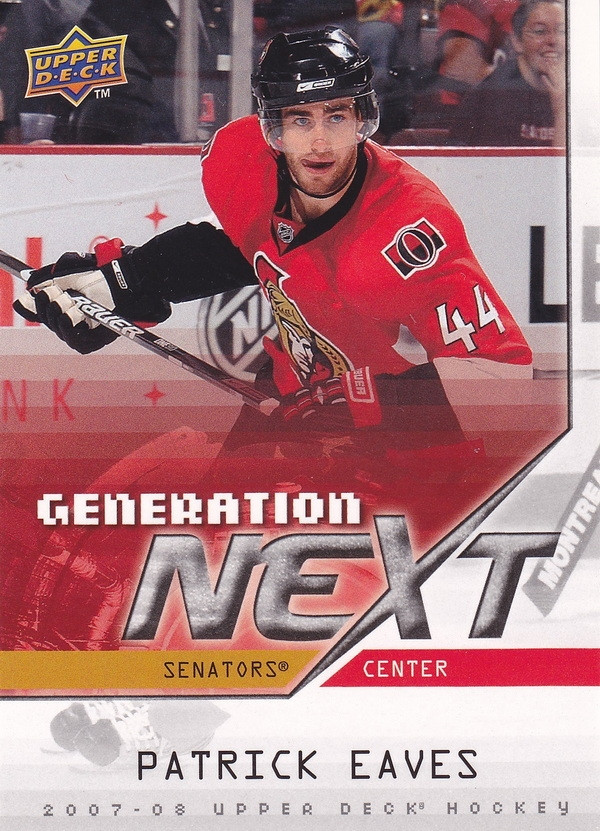 Hockey card Patrick Eaves
