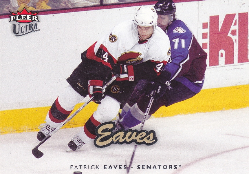 Hockey card Patrick Eaves