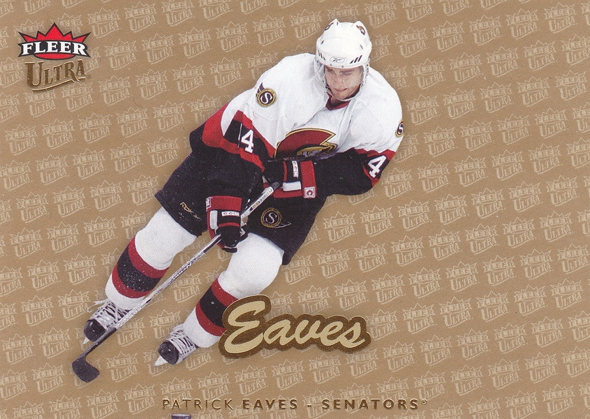 Hockey card Patrick Eaves