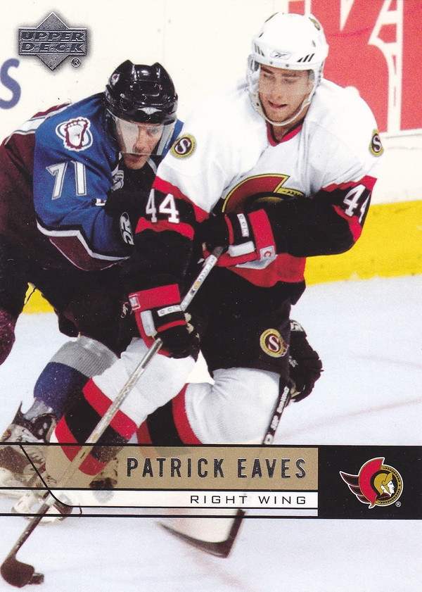 Hockey card Patrick Eaves