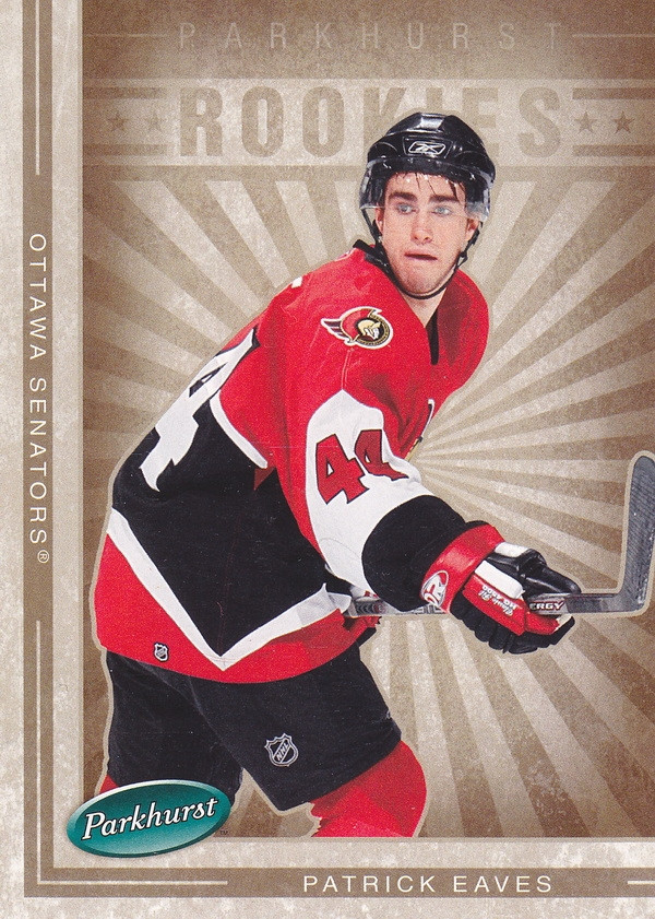 Hockey card Patrick Eaves