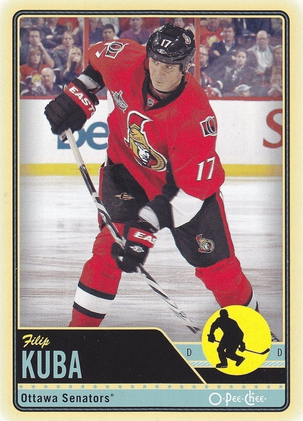 Hockey card Filip Kuba