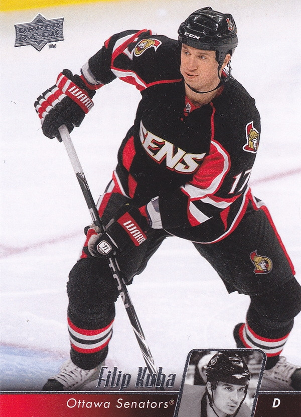 Hockey card Filip Kuba