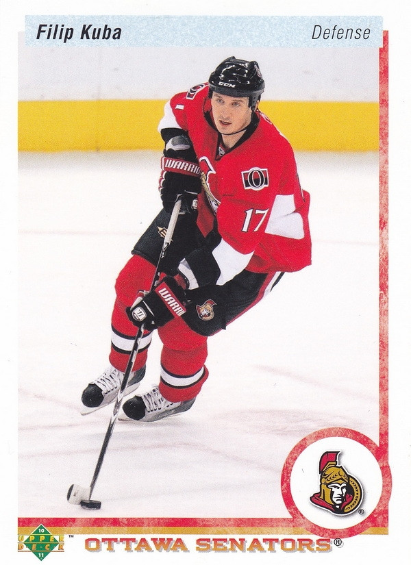 Hockey card Filip Kuba