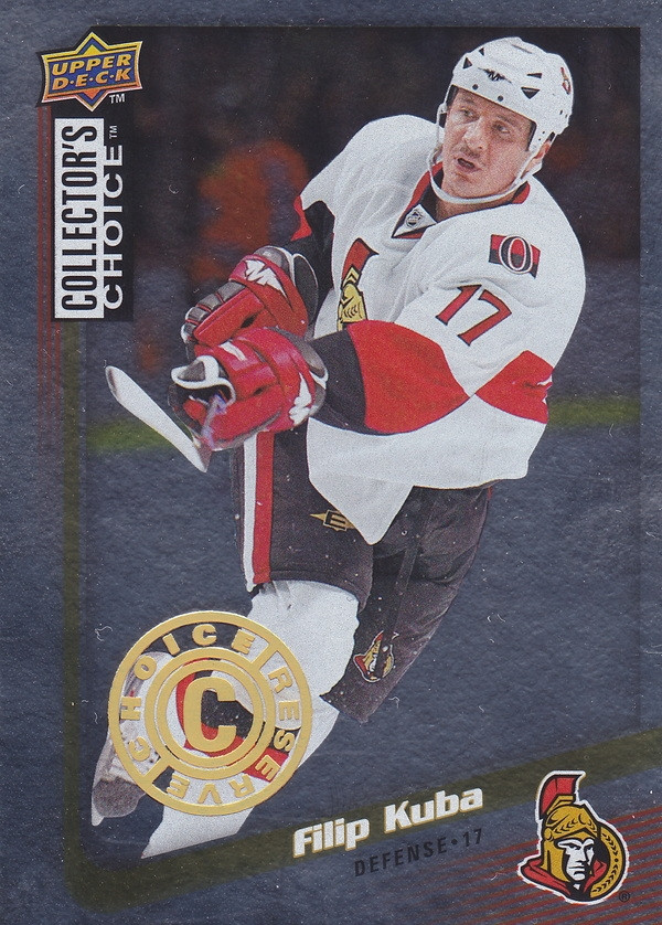 Hockey card Filip Kuba