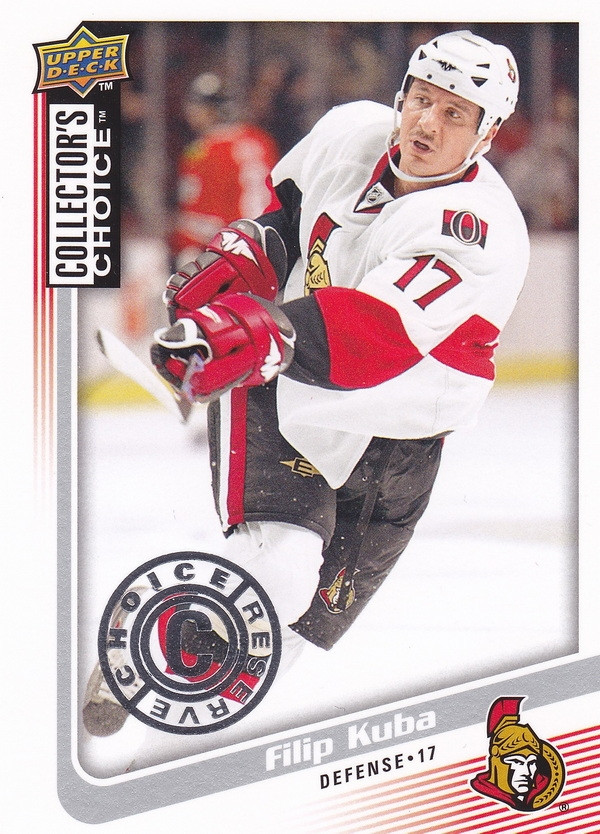 Hockey card Filip Kuba