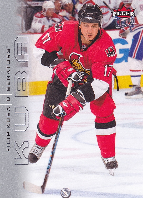 Hockey card Filip Kuba