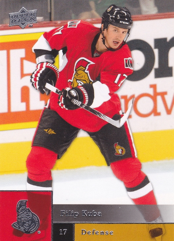 Hockey card Filip Kuba
