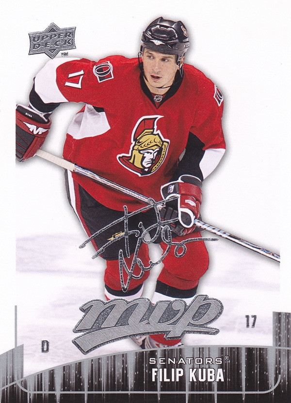 Hockey card Filip Kuba
