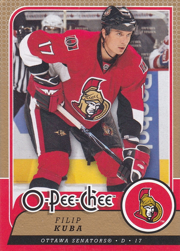 Hockey card Filip Kuba