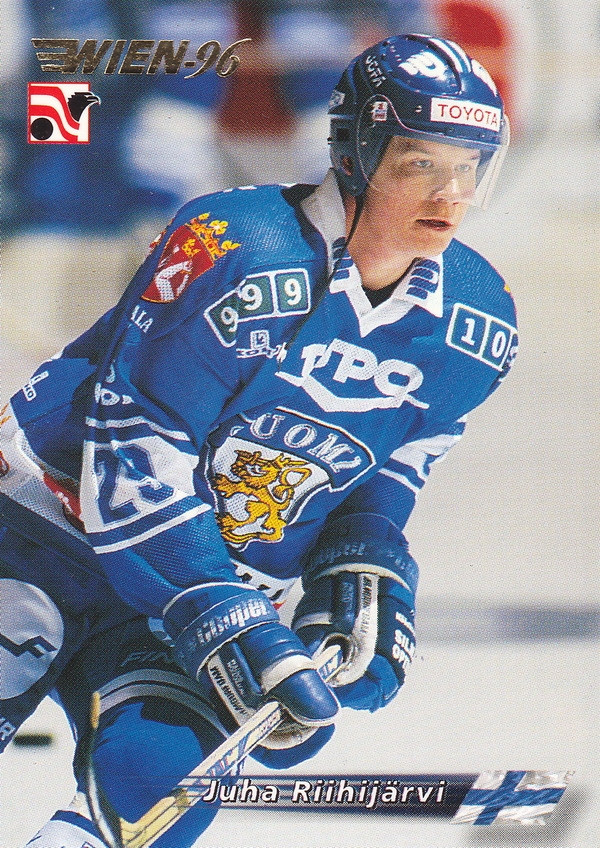 Hockey card Juha Riihijarvi